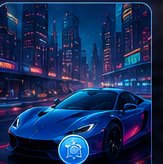 Supercar Circuit collection art