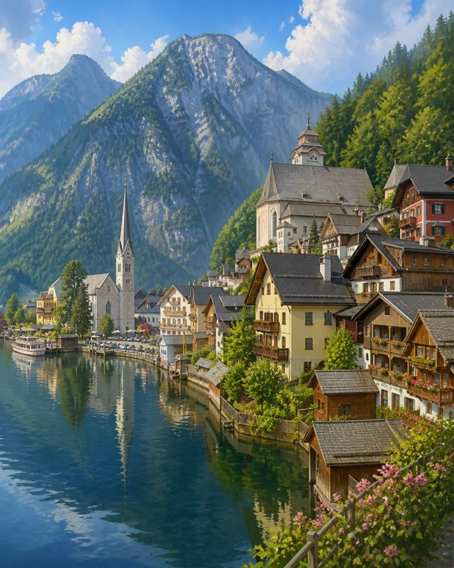 Hallstatt card art